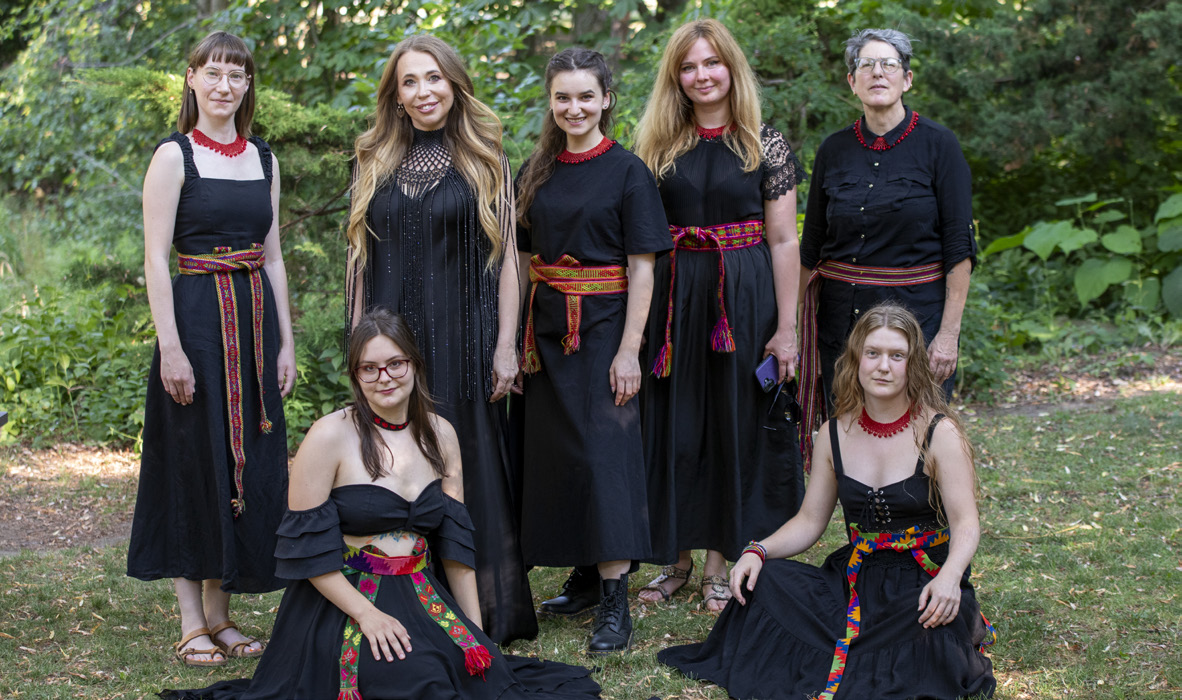 Daughters of Donbas ensemble portrait