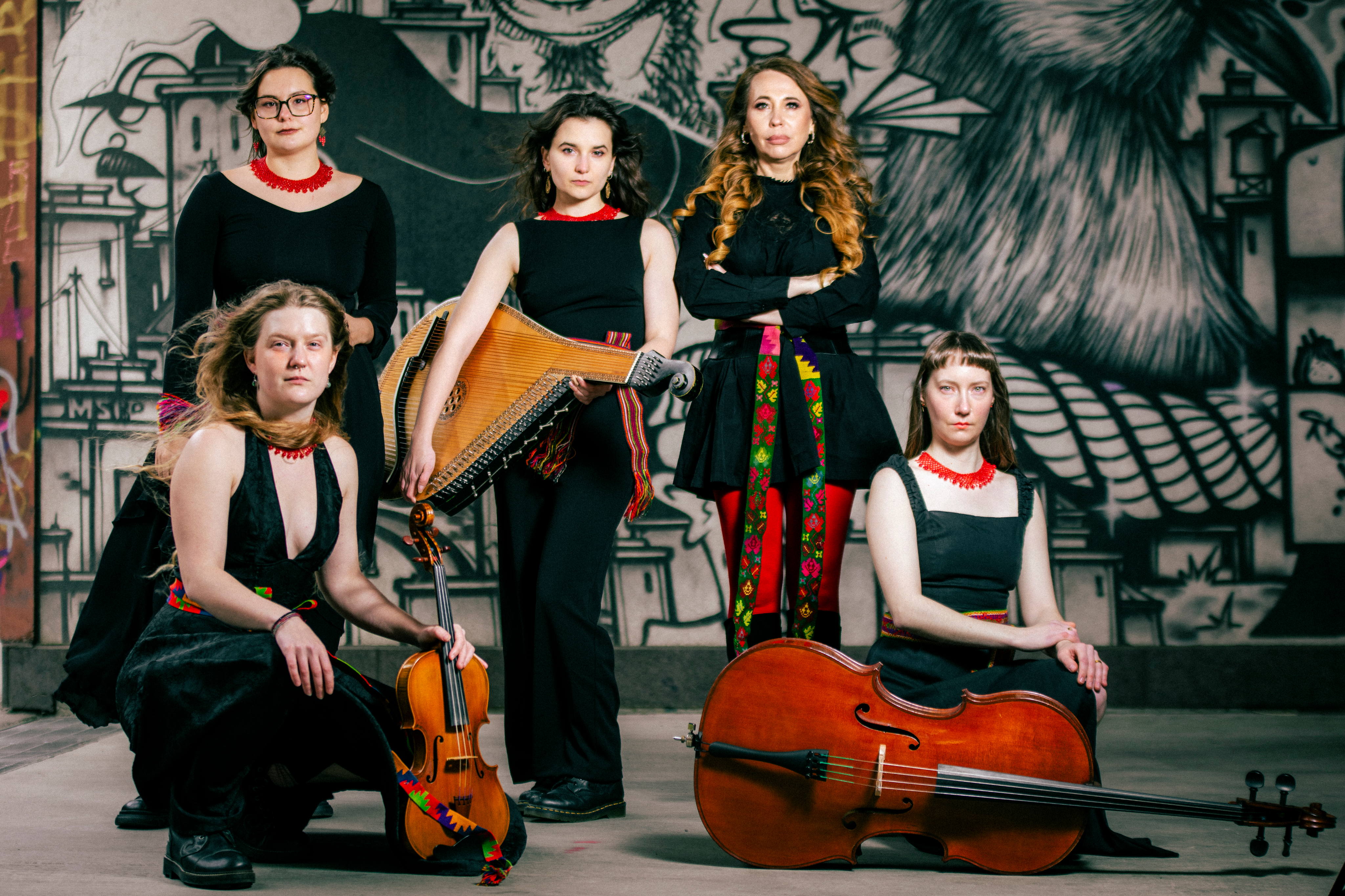 Daughters of Donbas ensemble portrait